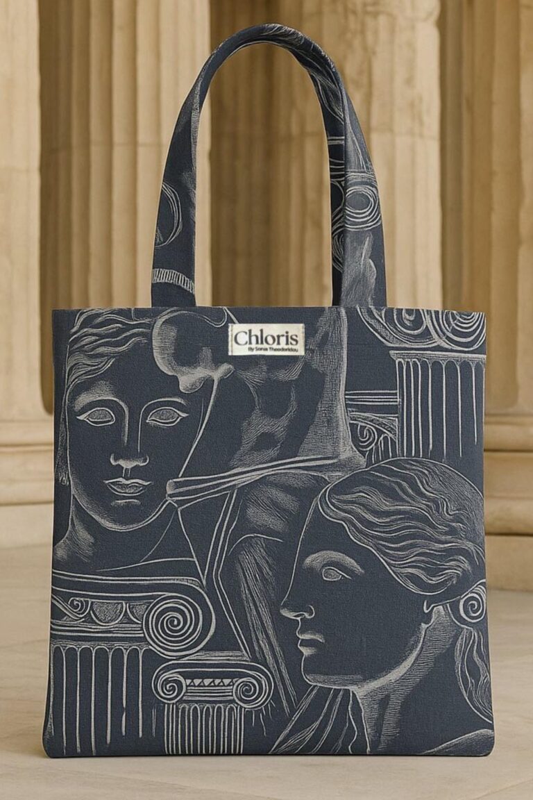 Tote Bag – Ancient Tradition  Everyday Bag with Classical Design