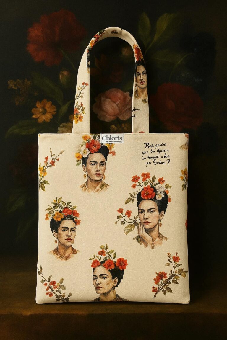 Tote Bag – Frida  Artistic Everyday Shoulder Bag